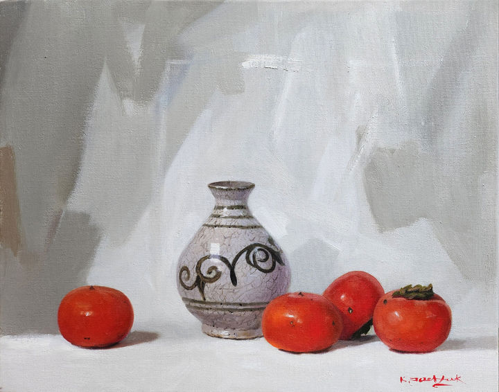 감, 41×31.8cm, Oil on canvas, 480만원 *재판매 및 DB 금지