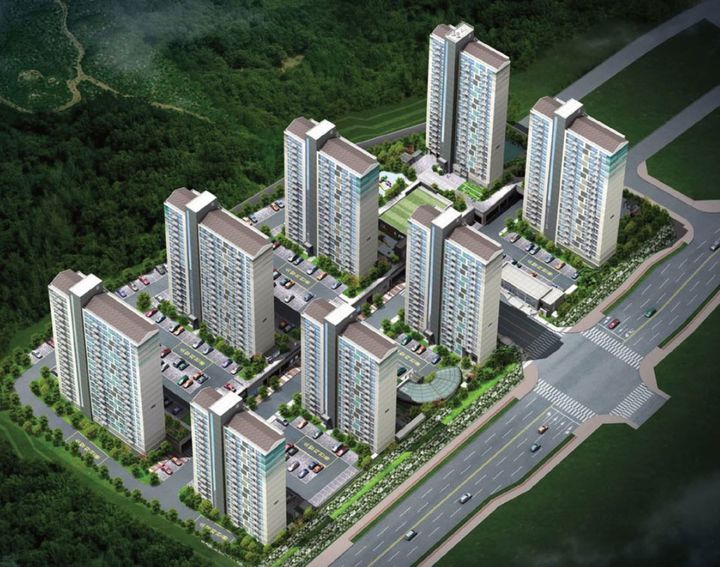 [계룡=뉴시스]계룡 대실지구4BL 영구임대주택 조감도. 2026. 03. 18 photo@newsis.com *재판매 및 DB 금지