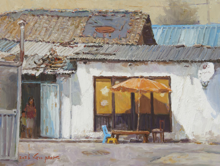 중계동2013, 53×40.9cm, Oil on canvas, 2026, 600만원 *재판매 및 DB 금지