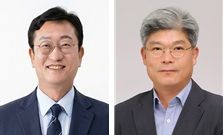 [서울=뉴시스]조국혁신당은 19일 6·3 지방선거 혁신 인재 2호, 3호로 명창환(왼쪽) 중앙당 행정혁신특별위원장 겸 대변인과 김덕수 대변인을 각각 발표했다. (사진=조국혁신당 제공) 2026.03.19. photo@newsis.com *재판매 및 DB 금지