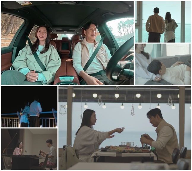 [서울=뉴시스] 배우 김성수·쇼호스트 박소윤이 로맨스를 이어간다. (사진= 채널A) 2026.03.19. photo@newsis.com *재판매 및 DB 금지