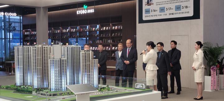 [서울=뉴시스] 자이에스앤디가 경북 상주시에 공급하는 '상주자이르네'가 지난 18일 착공식을 열고 본격적인 공사에 돌입했다. (사진=자이에스앤디 제공) 2026.03.19. photo@newsis.com *재판매 및 DB 금지