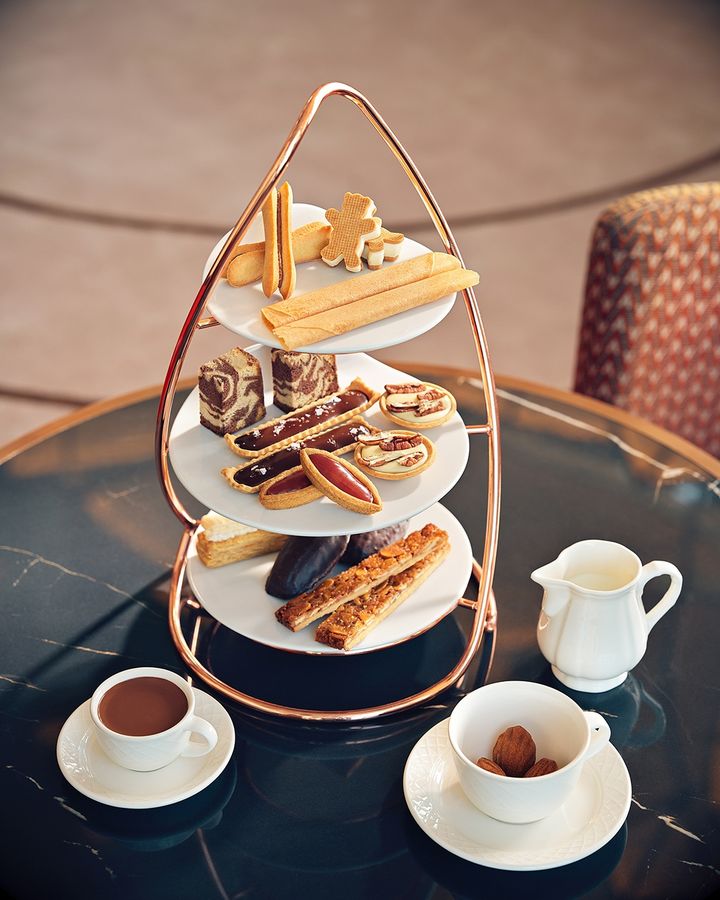 [서울=뉴시스] 조선팰리스가 프랑수아 페레와 협업한 디저트 컬렉션을 선보인다.(사진=조선호텔앤리조트) *재판매 및 DB 금지