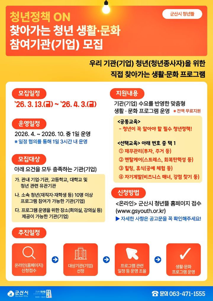 (사진=군산시 제공) *재판매 및 DB 금지
