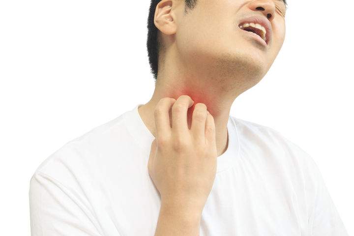 [서울=뉴시스] 혈액암의 대표 증상으로 목, 겨드랑이, 사타구니 등에서 단단한 멍울이 만져지는 경우가 많다. (사진=유토이미지) *재판매 및 DB 금지