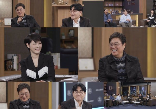 [서울=뉴시스] 가수 남진과 조항조가 각자의 굴곡진 인생사를 털어놓는다. (사진= MBN 토크쇼 '김주하의 데이앤나잇') 2026.03.20. photo@newsis.com *재판매 및 DB 금지