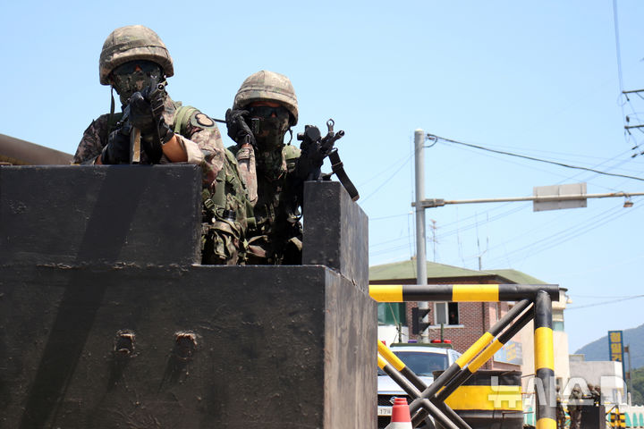 [양주=뉴시스] 육군 제8기동사단 대침투종합훈련.(사진=뉴시스 DB)photo@newsis.com