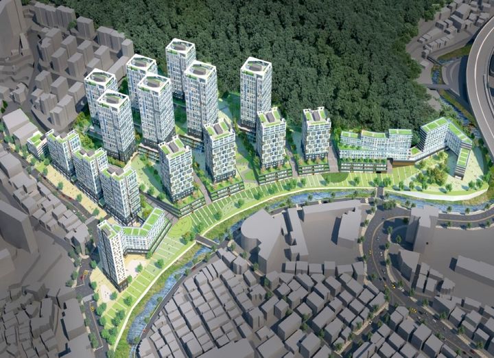 [뉴시스] 홍은15구역 조감도. (사진=서대문구 제공) *재판매 및 DB 금지