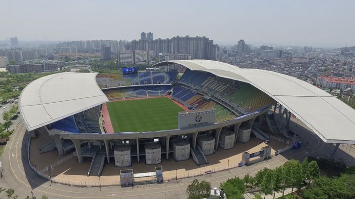 [수원=뉴시스] 수원월드컵경기장 모습. (사진=월드컵재단 제공) 2026.03.20. photo@newsis.com *재판매 및 DB 금지