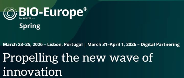 [서울=뉴시스] 바이오 유럽 스프링이 오는 23일부터 25일까지 포르투갈 리스본에서 열린다. (사진=바이오 유럽 스프링 홈페이지) 2026.03.22. photo@newsis.com *재판매 및 DB 금지