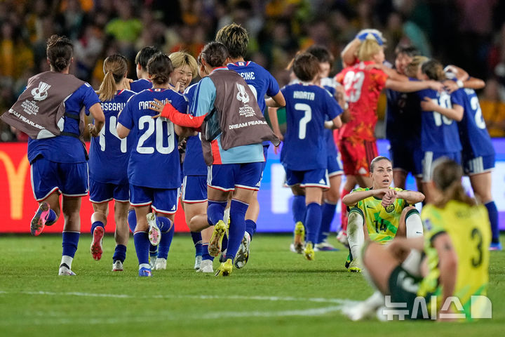 [시드니=AP/뉴시스] 일본 여자 축구 대표팀. 2026.03.21.