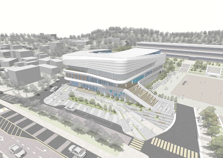[용인=뉴시스] '(가칭)백암복합문화센터' 조감도.(사진=용인시 제공) 2026.03.22.photo@newsis.com *재판매 및 DB 금지