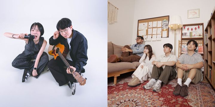 [대구=뉴시스] 송미해밴드(왼쪽), 밴드 GR2N. (사진=행복북구문화재단 제공) 2026.03.22. photo@newsis.com *재판매 및 DB 금지