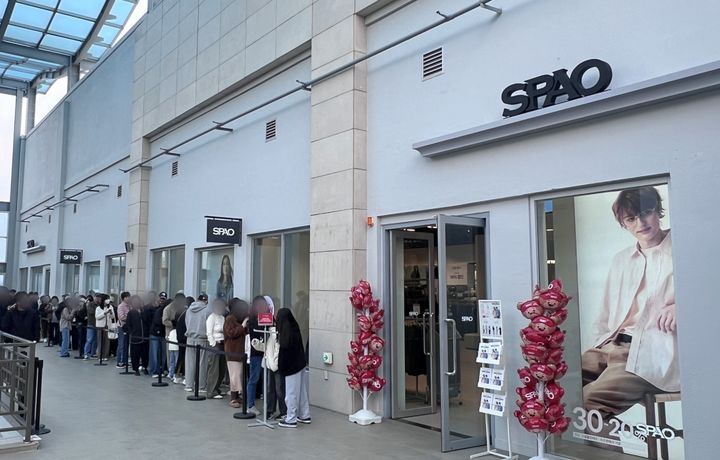 [서울=뉴시스] 이랜드 스파오, 롯데프리미엄아울렛 김해점 (사진=스파오 제공) 2026.03.23. photo@newsis.com *재판매 및 DB 금지