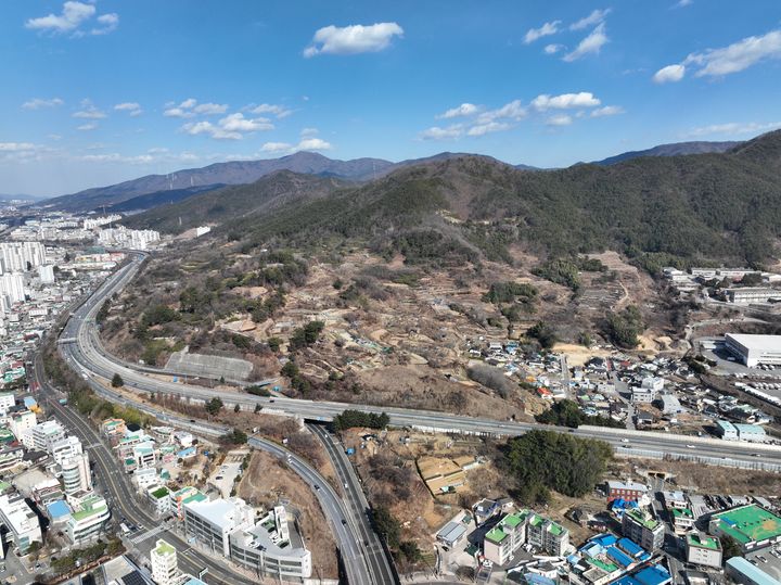 [양산=뉴시스] 다방동 유적 전경. (사진=양산시 제공) 2026.03.23. photo@newsis.com *재판매 및 DB 금지