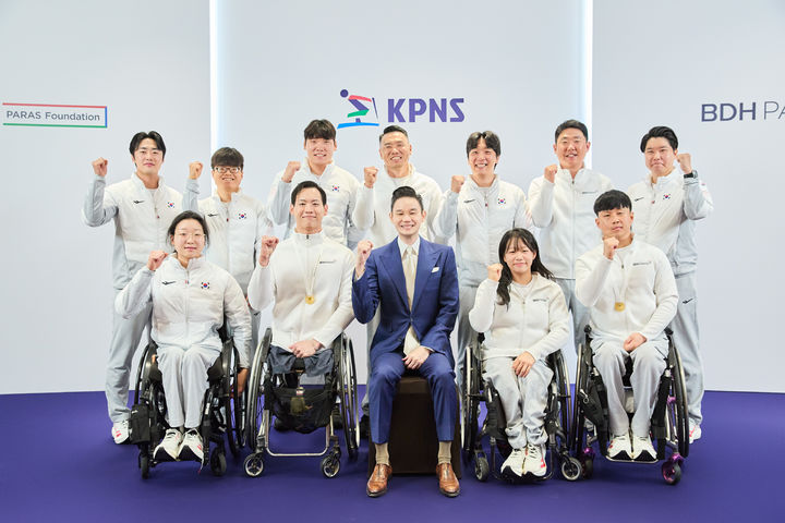 [서울=뉴시스] 노르딕스키 국가대표 선수단. (사진 = BDH재단 제공) *재판매 및 DB 금지