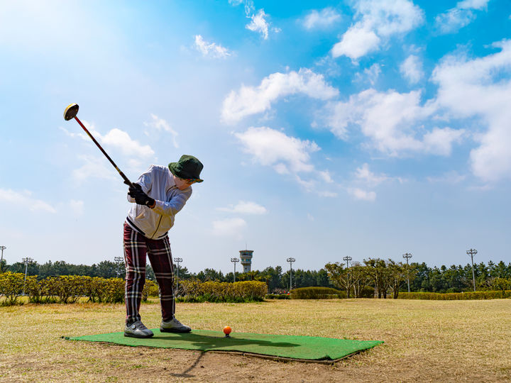 [제주=뉴시스] 렛츠런파크 제주 파크골프장 전경. (사진=한국마사회 제주본부 제공) 2026.03.23. photo@newsis.com *재판매 및 DB 금지