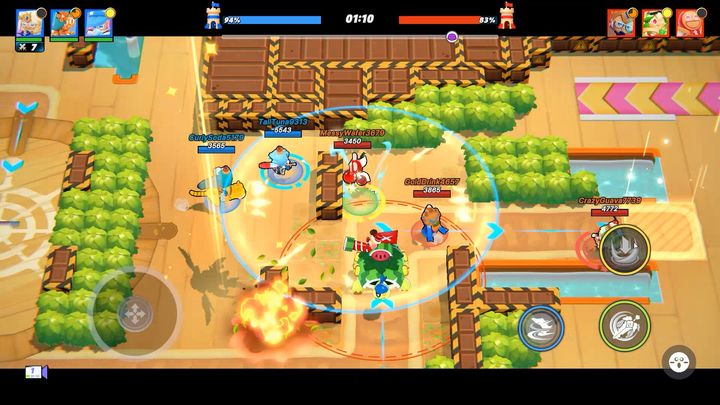 [서울=뉴시스] 캐슬브레이크 모드 플레이 화면. (사진=데브시스터즈 제공) *재판매 및 DB 금지