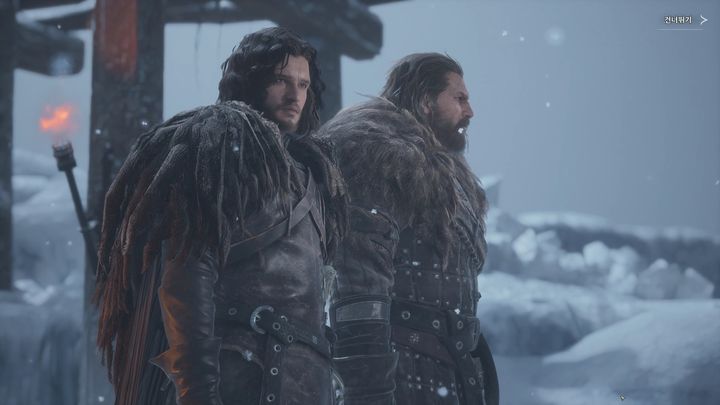 [서울=뉴시스] '왕좌의 게임: 킹스로드' 스크린샷으로 찍은 존 스노우. (사진=넷마블 제공) *재판매 및 DB 금지