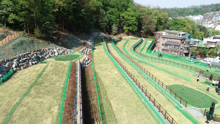 [뉴시스] 관악파크골프장 전경. (사진=관악구 제공) *재판매 및 DB 금지