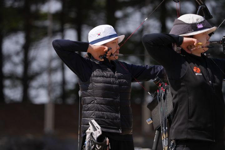 [서울=뉴시스] 양궁 컴파운드 강연서. (사진=대한양궁협회 제공) 2026.03.23. photo@newsis.com *재판매 및 DB 금지