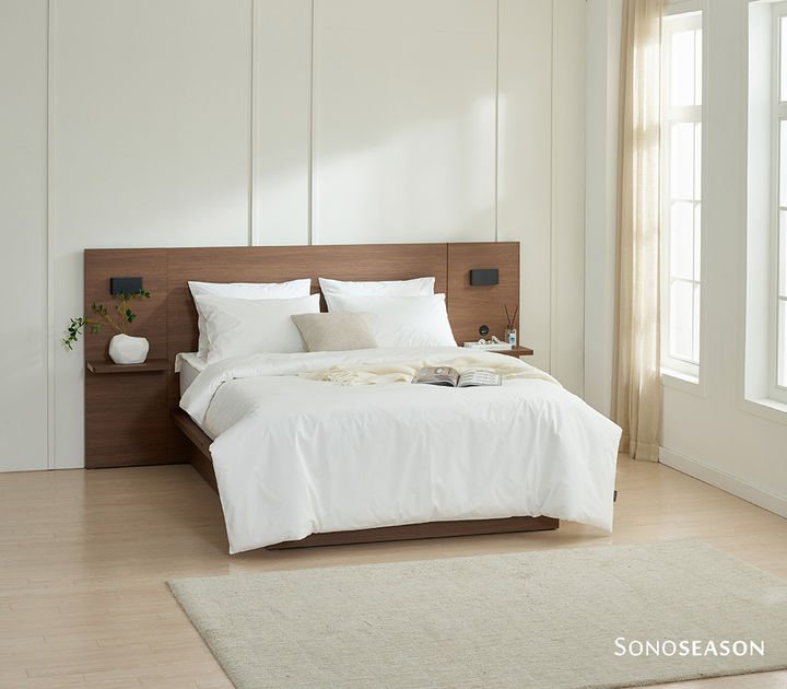 [서울=뉴시스] '그래피놀 호텔 베딩 풀세트' 베이직 라인업. (사진=소노시즌 제공) 2026.03.24. photo@newsis.com *재판매 및 DB 금지