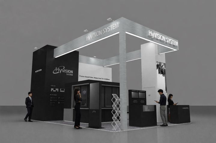 하이비젼시스템 ‘COPHEX 2026’ 전시 부스. (사진=하이비젼시스템) *재판매 및 DB 금지