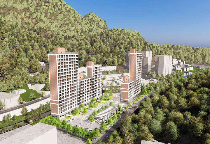 도계 강원형 공공임대주택 '위드모아' 조감도.(사진=삼척시 제공) *재판매 및 DB 금지