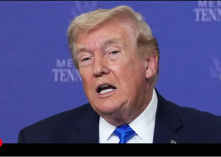 [멤피스=AP/뉴시스] 도널드 트럼프 대통령이 23일(현지 시각) 테네시주 멤피스에서 열린 ‘멤피스 안전 태스크포스 원탁회의’에서 발언하고 있다.2026.03.24. *재판매 및 DB 금지