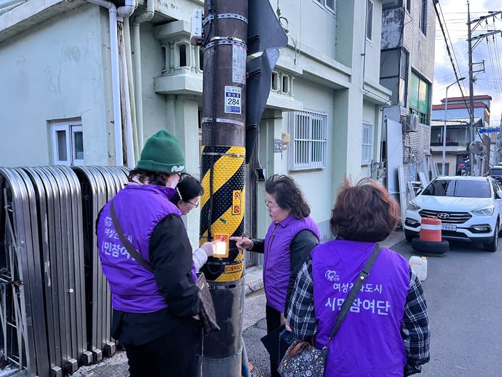 [진주=뉴시스]진주시 여성친화도시 시민참여단 모니터링.(사진=진주시 제공).2026.03.24.photo@newsis.com *재판매 및 DB 금지