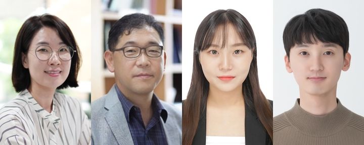 [서울=뉴시스] (왼쪽부터) 성균관대 양유수 교수, 권대혁 교수, 한국과학기술연구원 김예리 박사, 성균관대 박원범 박사. (사진=성균관대 제공) 2026.03.24. photo@newsis.com *재판매 및 DB 금지