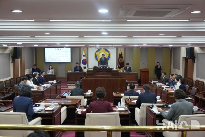 [포천=뉴시스] 제191회 임시회 본회의장. (사진=포천시의회 제공) 2026.03.24. photo@newsis.com