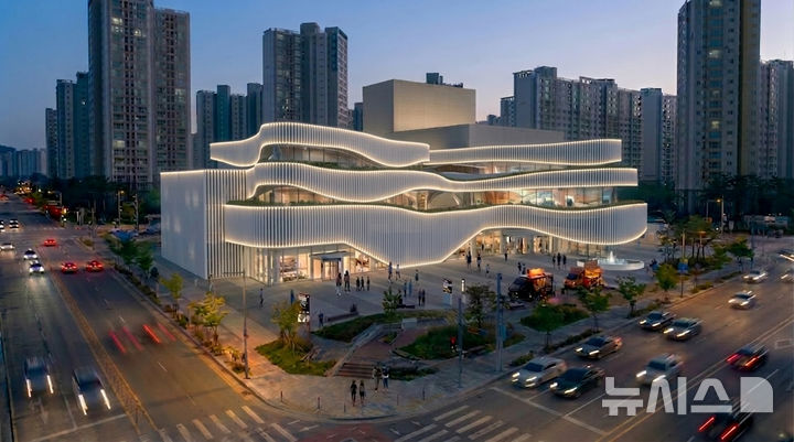 [파주=뉴시스]경기 파주시 '운정중앙역 문화공역 콤플렉스' 조감도.(사진=파주시 제공)photo@newsis.com