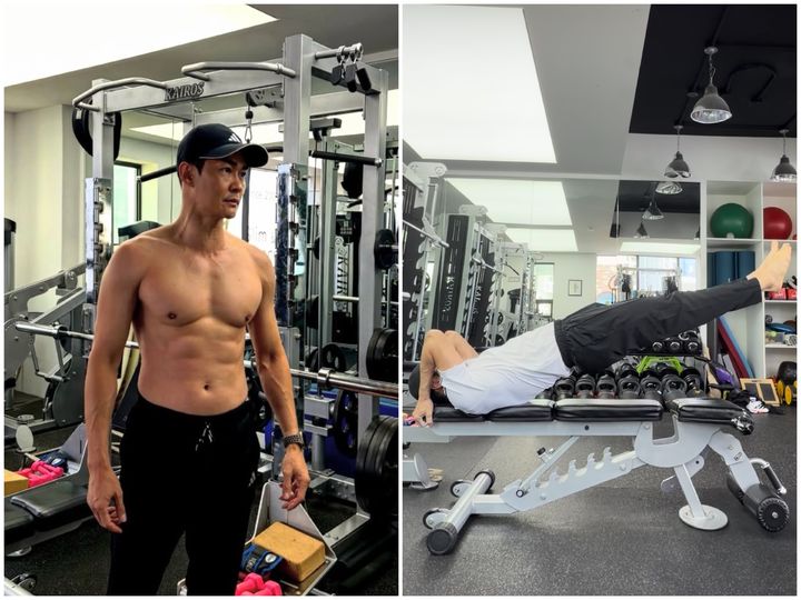 [서울=뉴시스] 배우 배정남(43)이 탄탄한 근육질 몸매를 공개해 눈길을 끌고 있다. (사진=배정남 인스타그램 캡처) *재판매 및 DB 금지