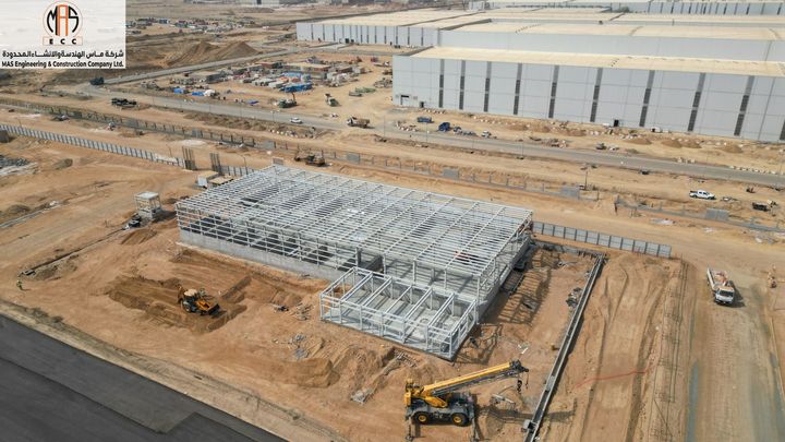 [서울=뉴시스] 중동 현지 건설사인 MAS건설이 공개한 HMMME 건설 현장의 최근 모습. (사진=MAS건설 SNS) 2026.3.24. photo@newsis.com *재판매 및 DB 금지