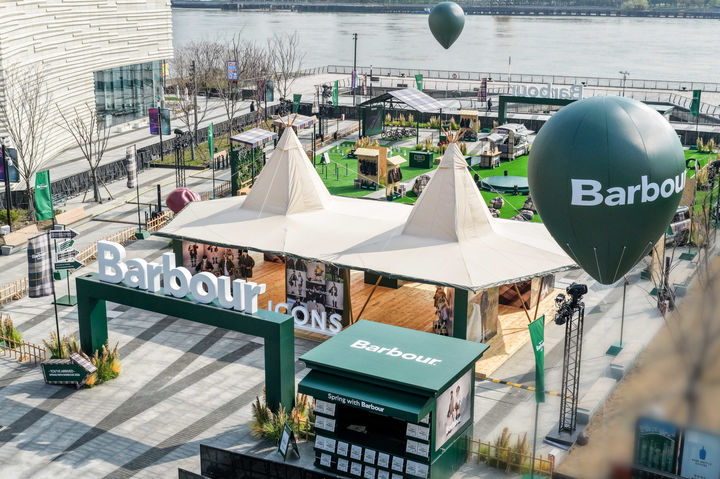 [서울=뉴시스] 바버 상하이 페스티벌. (사진=LF 제공) *재판매 및 DB 금지