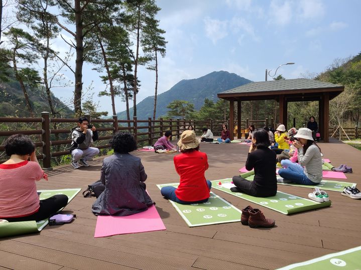 [합천=뉴시스] 합천 오도산 치유의 숲, ‘2026 우수웰니스 관광지’재지정 (사진=합천군 제공) 2026. 03. 24. photo@newsis.com *재판매 및 DB 금지