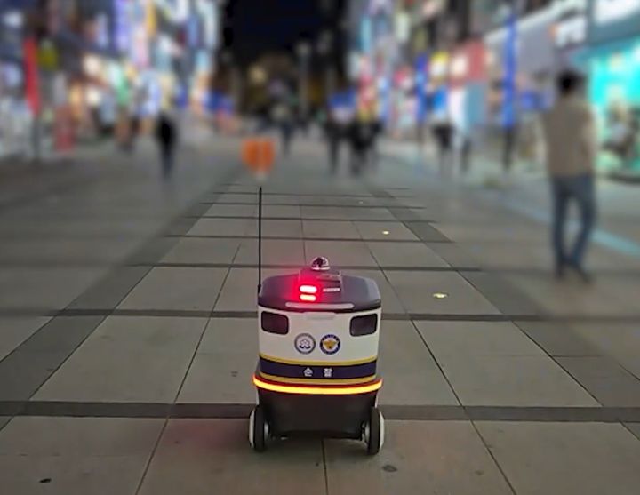 순찰로봇. 사진=경기남부경찰청 제공. *재판매 및 DB 금지