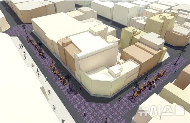 [이천=뉴시스] 이천시 관고전통시장 일원 문화의 거리 3구간 도시재생사업 조감도 (사진=이천시 제공) 2026.03.24.photo@newsis.com