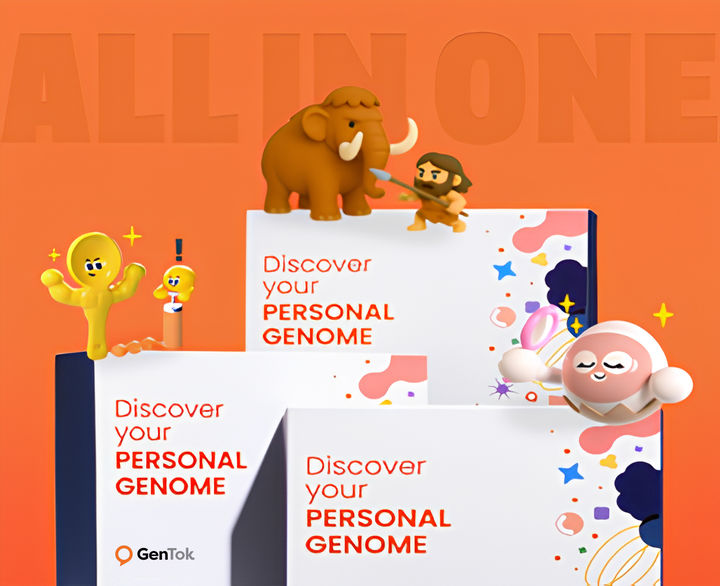 [서울=뉴시스] 마크로젠은 유전자 기반 AI 건강 솔루션 '젠톡'을 통해 ▲분석 항목을 국내 최다 수준인 175종으로 확대한 '젠톡 플러스' ▲혈통 분석 서비스 '진루트' ▲양 서비스를 결합한 '젠톡 올인원'을 동시 출시한다고 24일 밝혔다. (사진=마크로젠 제공) 2026.3.24. photo@newsis.com *재판매 및 DB 금지