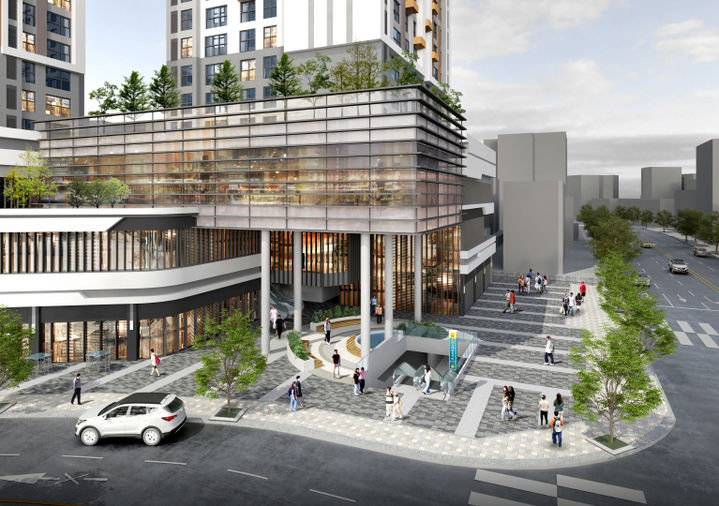 [서울=뉴시스]신대방삼거리역 (동작구 대방동 393-66 일대), 지하철출입구 이전. 2026.03.25. (자료=서울시 제공) *재판매 및 DB 금지