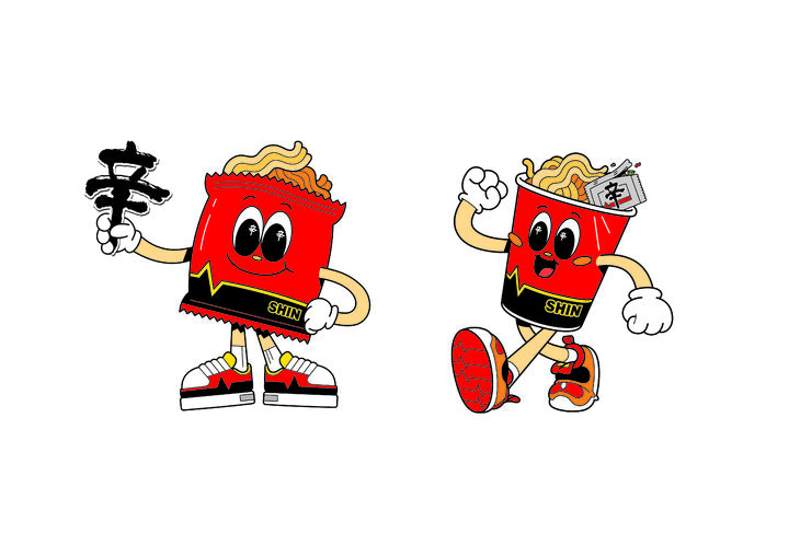 농심 신라면 브랜드 캐릭터 SHIN 이미지 (사진=농심 제공) *재판매 및 DB 금지