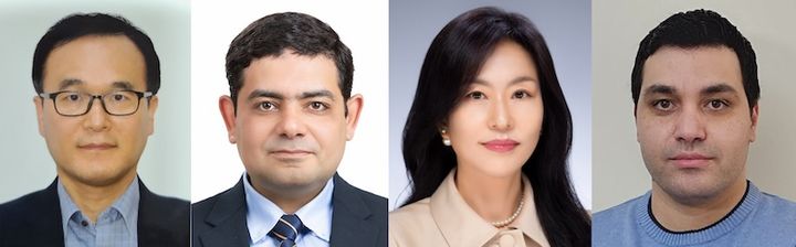 [서울=뉴시스] (왼쪽부터) 건국대 조쌍구 교수, 아브달 아메드 교수, 동국대 이경 교수, 미국 코넬대 호쌈 나다 박사. (사진=건국대 제공) 2026.03.25. photo@newsis.com *재판매 및 DB 금지