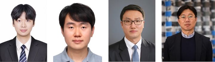 [서울=뉴시스] (왼쪽부터) 중앙대 화학과 오민영 석사, 정인춘 박사과정, 김지현 교수, 홍성관 교수. (사진=중앙대 제공) 2026.03.25. photo@newsis.com *재판매 및 DB 금지