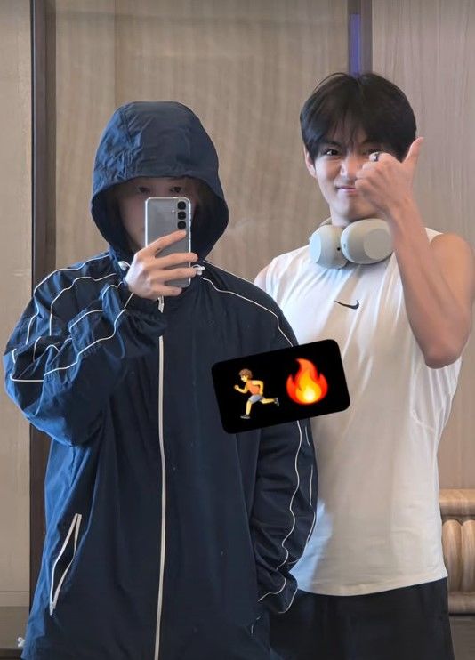 [서울=뉴시스] 지민, 뷔 (사진=인스타그램 캡처) 2026.03.25. photo@newsis.com *재판매 및 DB 금지