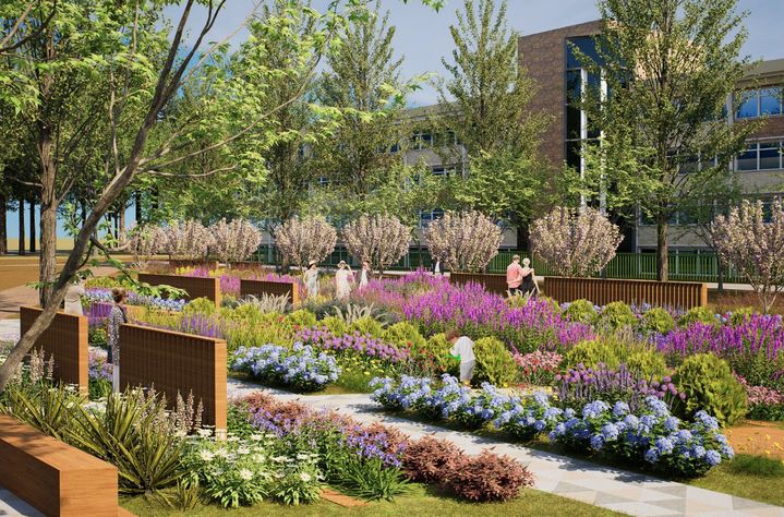 [서울=뉴시스] 현대백화점이 서울숲 정원예식장 부근에 조성하는 '그린프렌즈 가든' 조감도 (사진=현대백화점 제공) 2026.03.25. photo@newsis.com *재판매 및 DB 금지