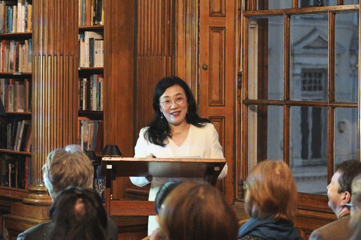 선승혜 주영한국문화원장이 강연하고 있는 모습. (사진=주영한국문화원 제공) *재판매 및 DB 금지