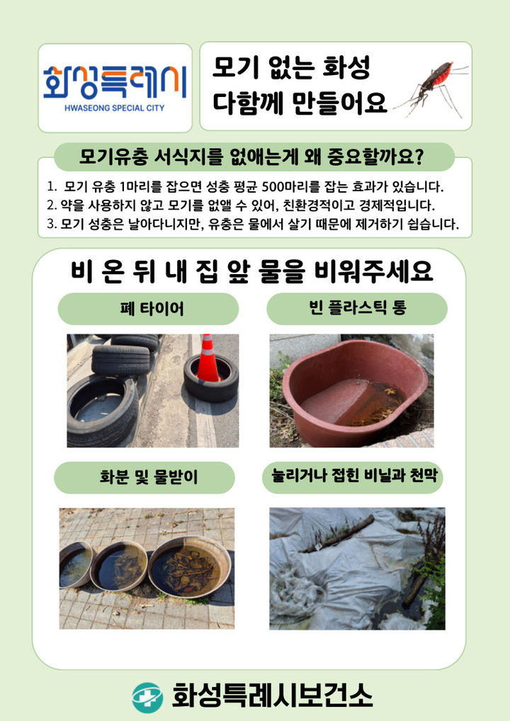 [화성=뉴시스] '모기 없는 화성' 디지털 홍보자료. (사진=화성시 제공) 2026.03.25. photo@newsis.com *재판매 및 DB 금지