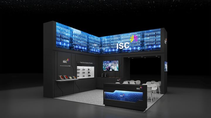 ISC 세미콘 차이나(SEMICON CHINA) 2026 전시 부스. (사진=ISC) *재판매 및 DB 금지