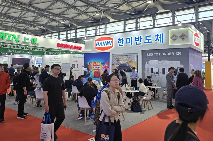 한미반도체 세미콘 차이나 2026 부스. (사진=한미반도체) *재판매 및 DB 금지